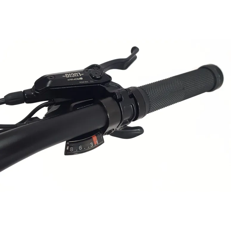 Rower Elektryczny Górski 29 Hamulce Hydrauliczne ALU Wspomaganie Stopka