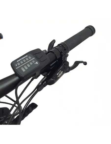 Rower Elektryczny Górski 29 Hamulce Hydrauliczne ALU Wspomaganie Stopka