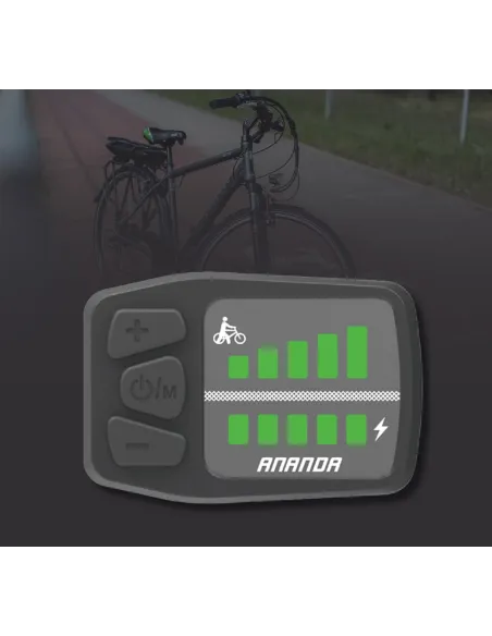 Elektryczny Rower Męski 28 Trekkingowy Wspomaganie 250W 115 km Aluminiowy