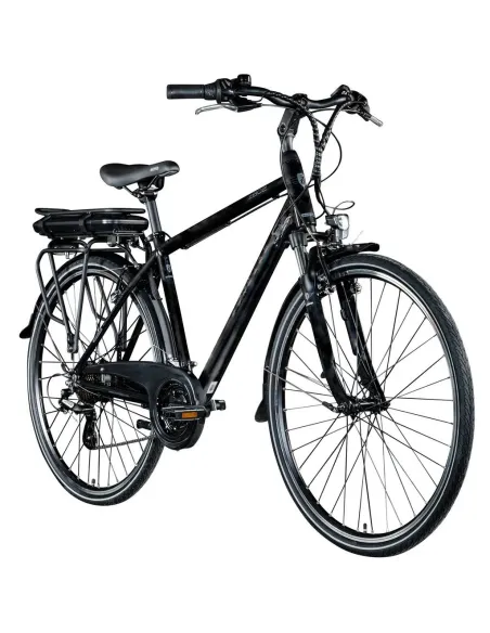 Elektryczny Rower Męski 28 Trekkingowy Wspomaganie 250W 115 km Aluminiowy