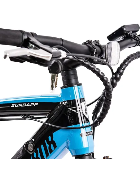 Elektryczny Rower Górski 27,5 Tarcze 11,6 Ah Aluminium Cyngle 5 Trybów