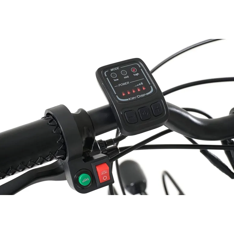 Rower Elektryczny Miejski 26 ALU Tarcze 10Ah 250W