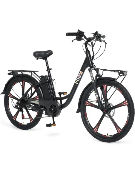 Rower Elektryczny Miejski 26 ALU Tarcze 10Ah 250W