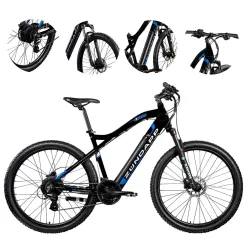 Elektryczny Rower Górski 27,5 MTB Hydraulika 250W Aluminiowy Męski Damski