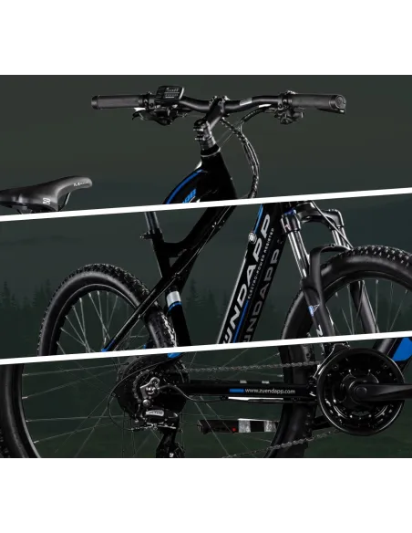 Elektryczny Rower Górski 27,5 MTB Hydraulika 250W Aluminiowy Męski Damski