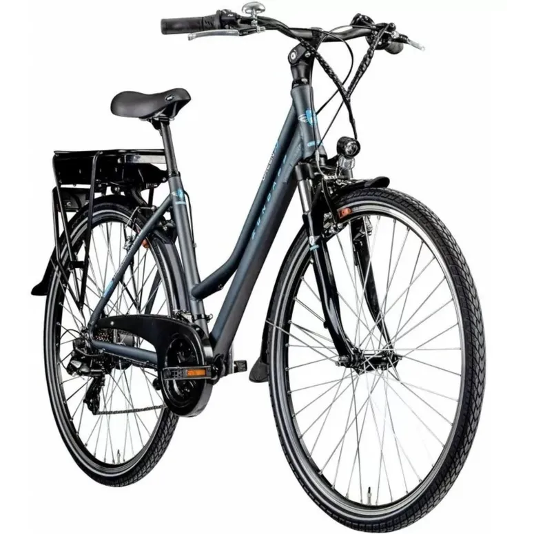 Elektryczny Rower Trekkingowy 28 Aluminium 3 Tryby 13,4Ah 36V Sterownik LED