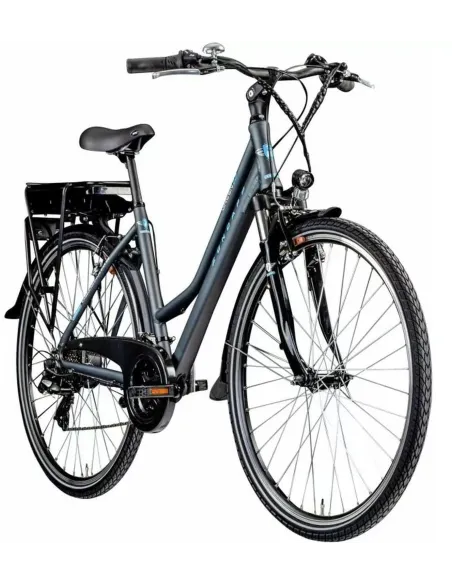 Elektryczny Rower Trekkingowy 28 Aluminium 3 Tryby 13,4Ah 36V Sterownik LED