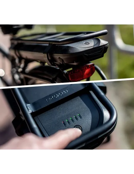 Elektryczny Rower Trekkingowy 28 Męski Aluminiowy 250W 3 Tryby Turystyczny