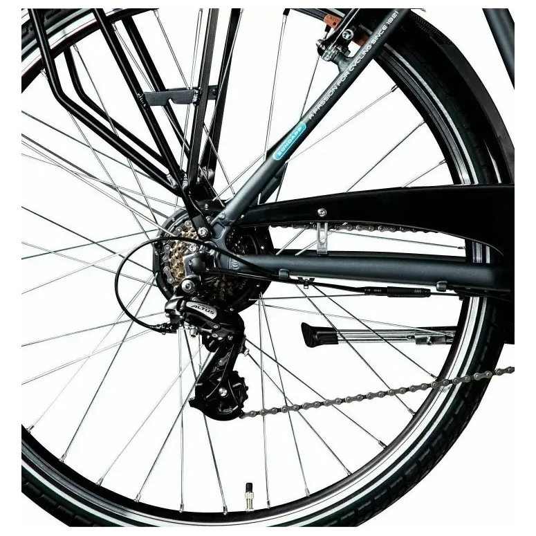 Elektryczny Rower Trekkingowy 28 Męski Aluminiowy 250W 3 Tryby Turystyczny