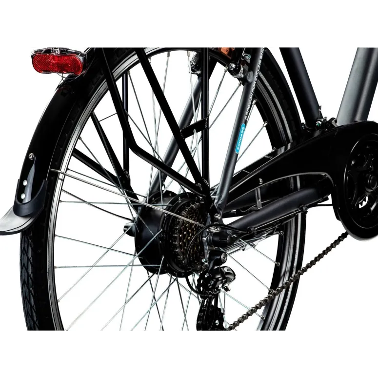 Elektryczny Rower Trekkingowy 28 Męski Aluminiowy 250W 3 Tryby Turystyczny