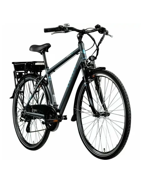 Elektryczny Rower Trekkingowy 28 Męski Aluminiowy 250W 3 Tryby Turystyczny