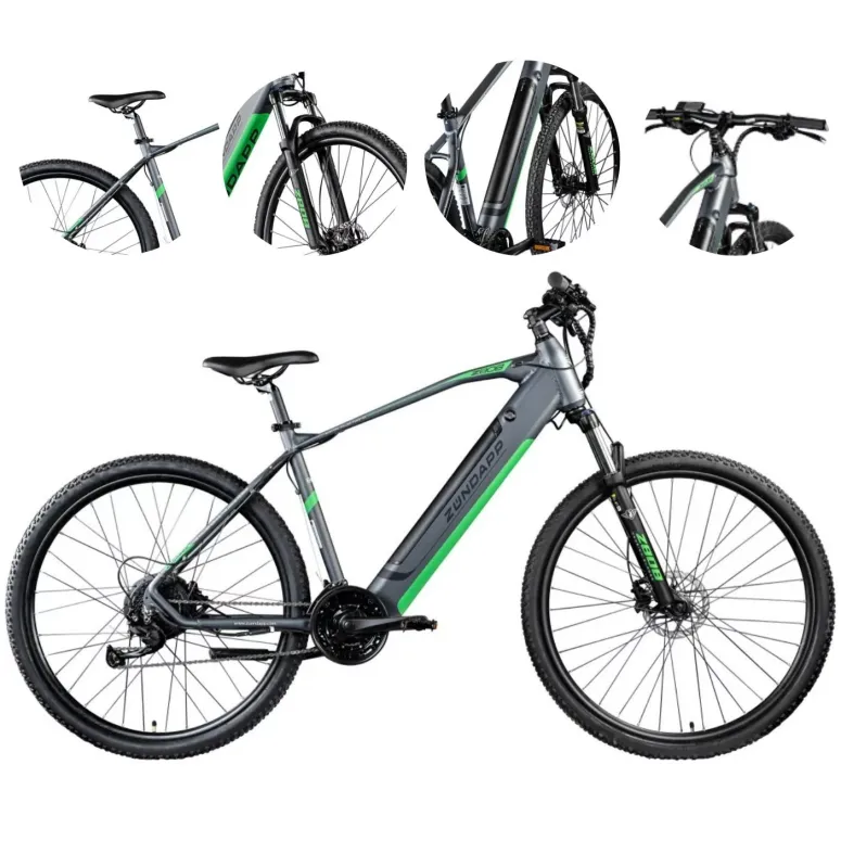 Elektryczny Rower Górski 29 Góral Aluminiowy 14Ah Męski Damski Tarcze MTB