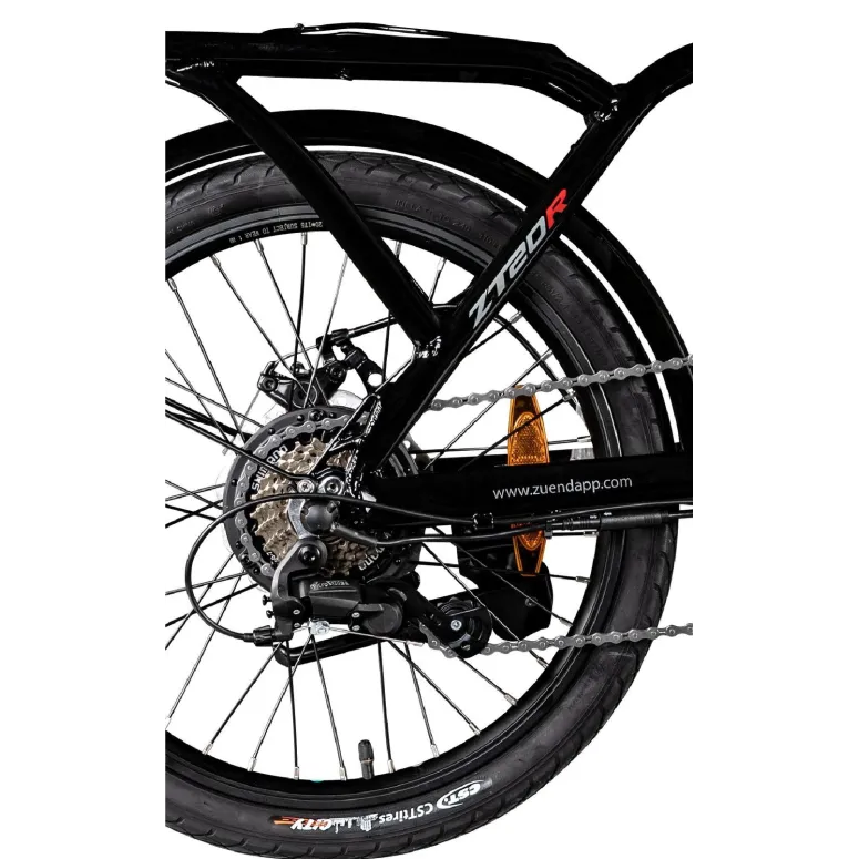 Elektryczny Rower Składany 20 ALU Tarcze Revo Światła Bagażnik Wspomaganie