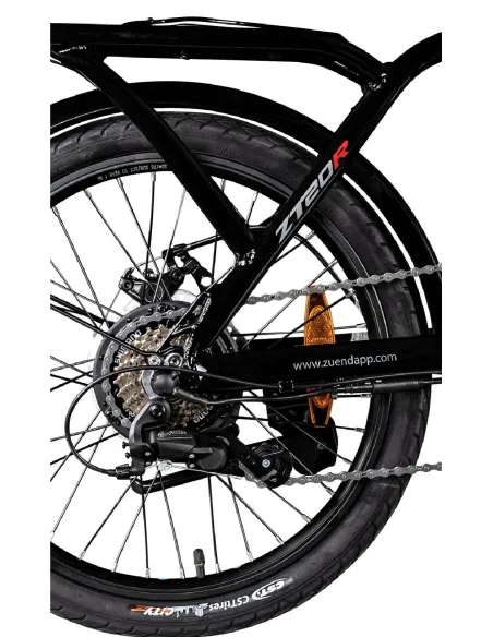 Elektryczny Rower Składany 20 ALU Tarcze Revo Światła Bagażnik Wspomaganie