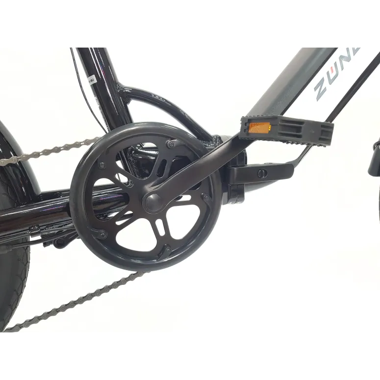 Elektryczny Rower Składany 20 ALU Tarcze Revo Światła Bagażnik Wspomaganie