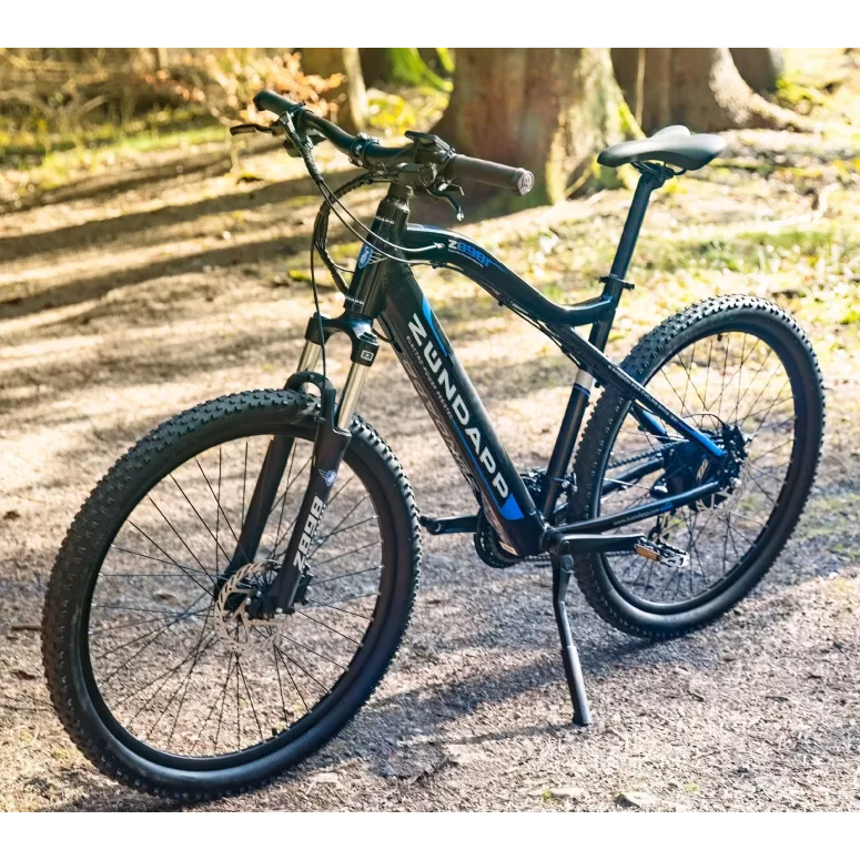 Elektryczny Rower Górski 27,5 Alu Hardtail Cyngle Tarcze Wspomaganie Stopka