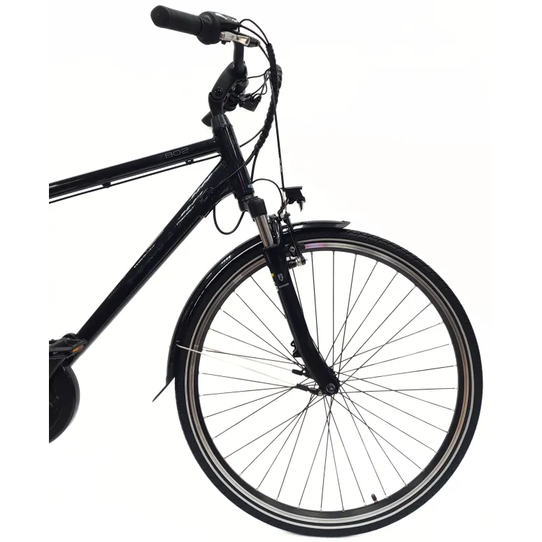 Elektryczny Rower Męski 28 Alu Trekkingowy Wspomaganie Revo Światła Dzwonek