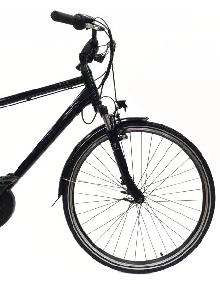 Elektryczny Rower Męski 28 Alu Trekkingowy Wspomaganie Revo Światła Dzwonek