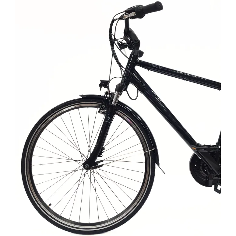 Elektryczny Rower Męski 28 Alu Trekkingowy Wspomaganie Revo Światła Dzwonek