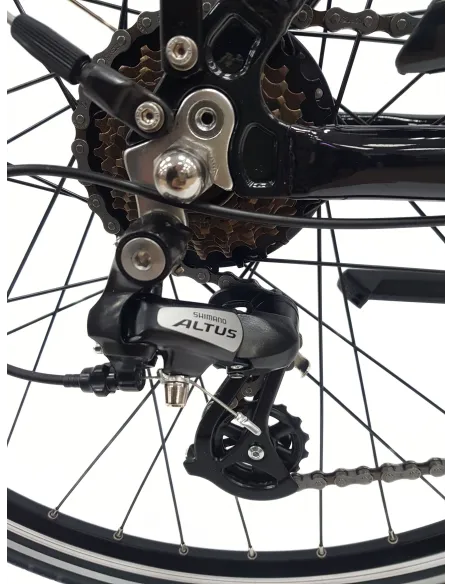 Elektryczny Rower Męski 28 Alu Trekkingowy Wspomaganie Revo Światła Dzwonek