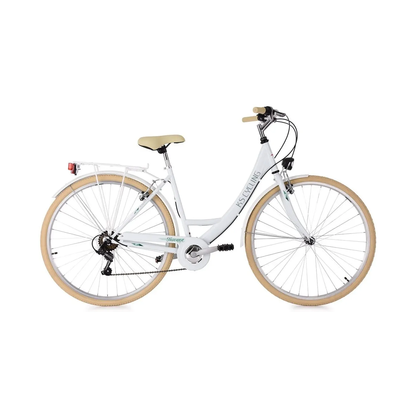 Miejski Rower Damski Dziewczęcy 28 Damka 6 Biegów