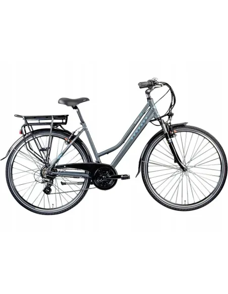 Rower Elektryczny Trekking 28 ALU 250W Wspomaganie