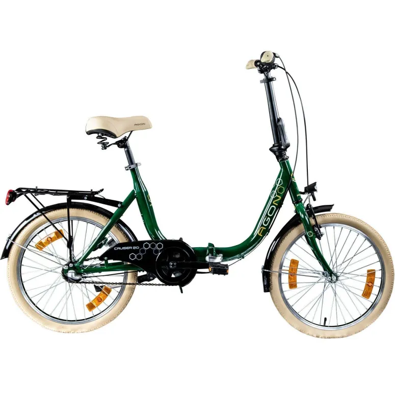 Składany Rower Miejski 20 Składak Nexus 3 Kontra