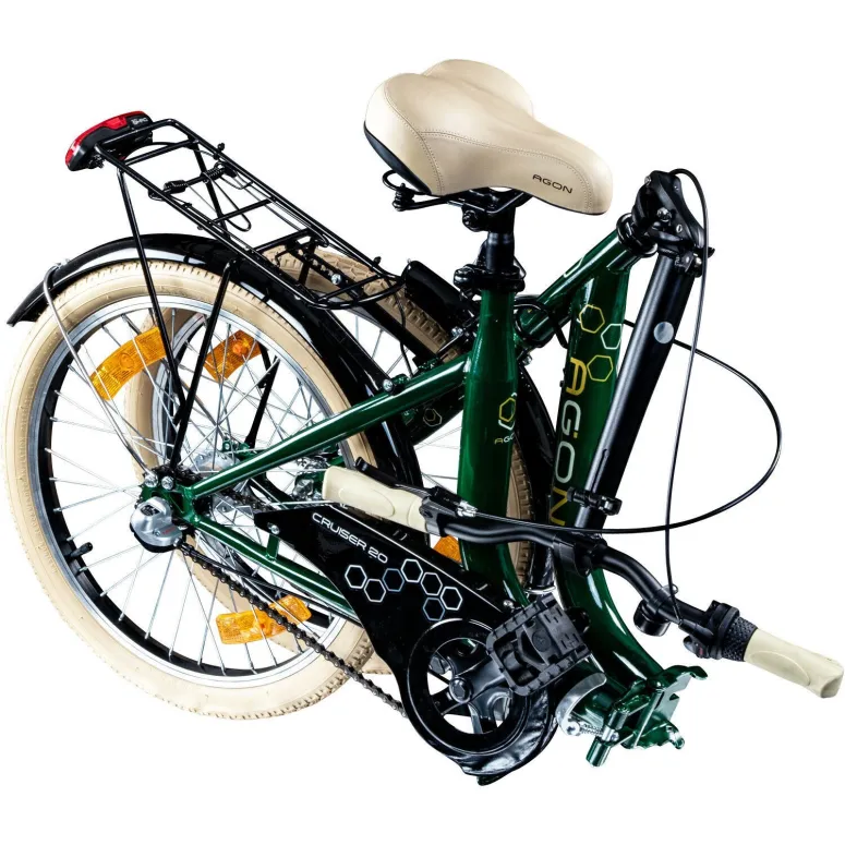 Składany Rower Miejski 20 Składak Nexus 3 Kontra