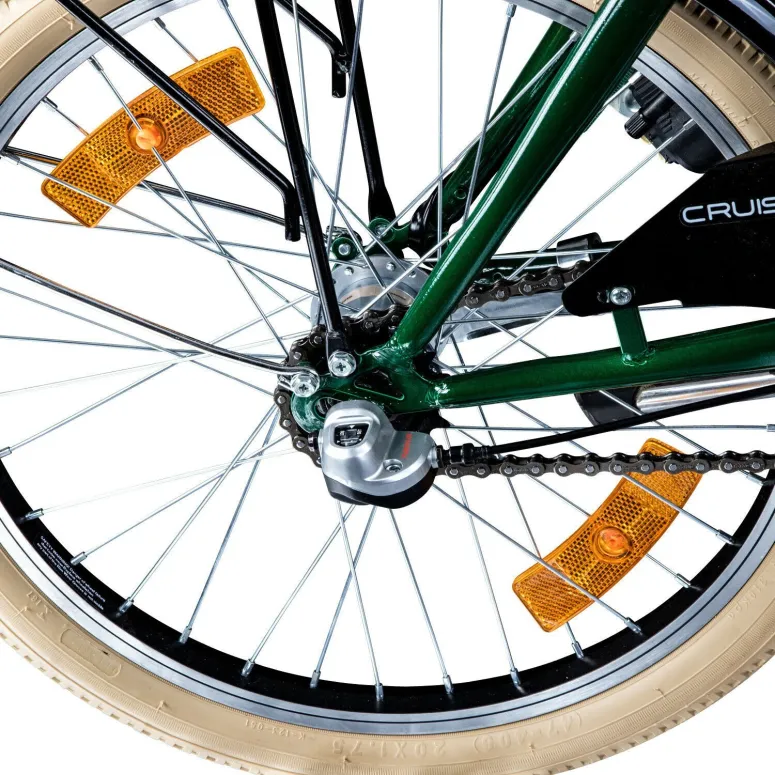 Składany Rower Miejski 20 Składak Nexus 3 Kontra