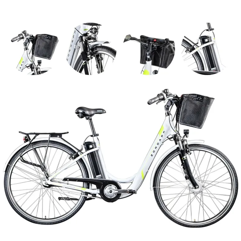 Rower Elektryczny Miejski 28 Nexus 7 Wspomaganie 5 Trybów Kontra Aluminium