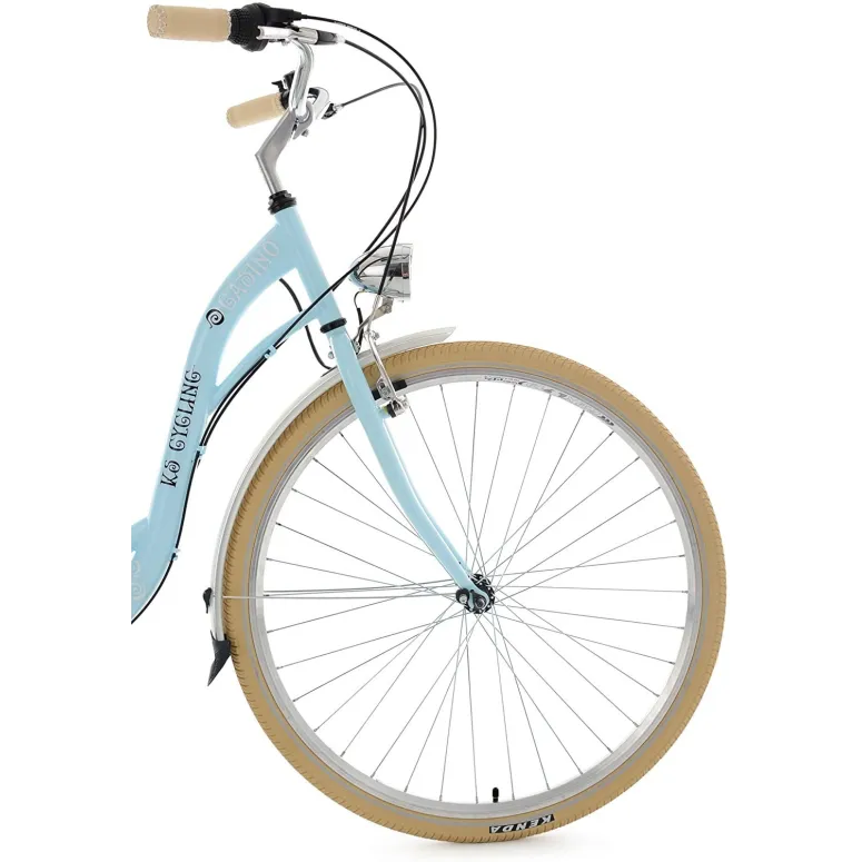 Miejski Rower Damski Dziewczęcy 28 Bagażnik 6 Bieg