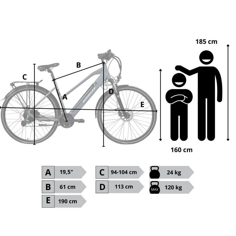 Rower Elektryczny Trekkingowy 28 Hydraulika Alu Wspomaganie Światła Stopka