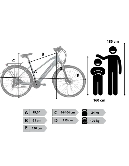 Rower Elektryczny Trekkingowy 28 Hydraulika Alu Wspomaganie Światła Stopka