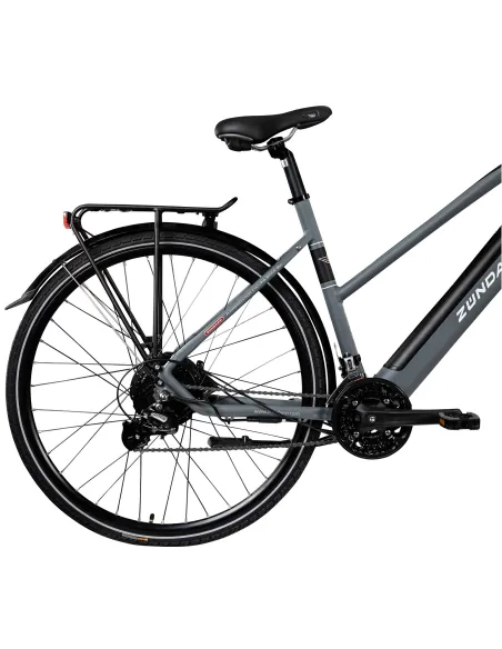 Rower Elektryczny Trekkingowy 28 Hydraulika Alu Wspomaganie Światła Stopka