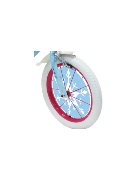 Rowerek Dziewczęcy Disney Frozen 14 Kółka Boczne