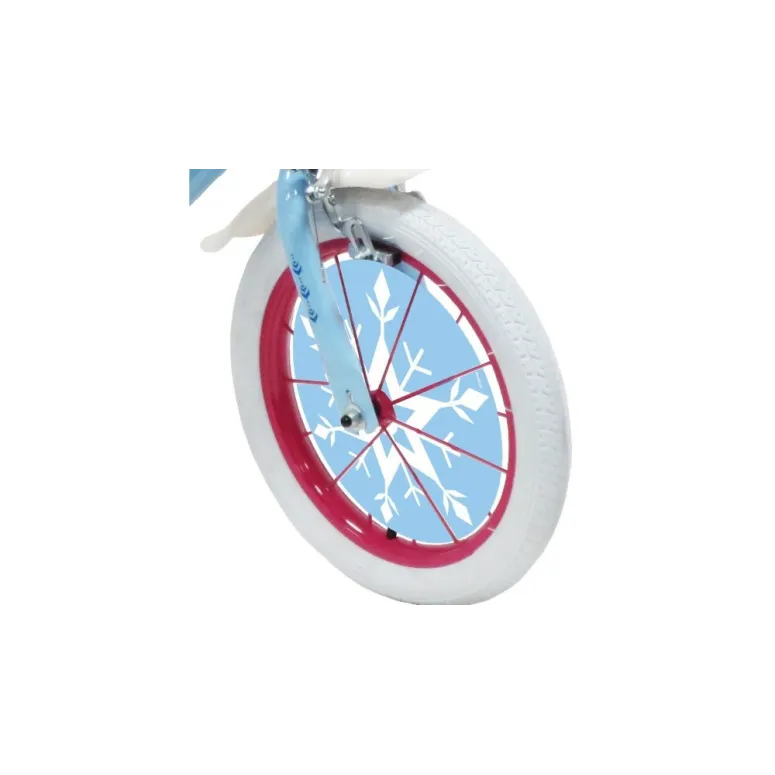 Rowerek Dziewczęcy Disney Frozen 14 Kółka Boczne