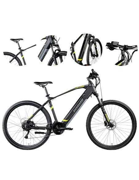 Elektryczny Rower Górski 29 MTB Hydraulika Aluminiowy Wspomaganie 5 Trybów