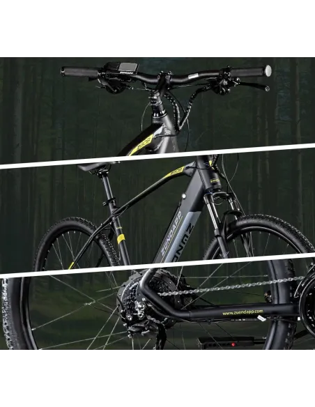 Elektryczny Rower Górski 29 MTB Hydraulika Aluminiowy Wspomaganie 5 Trybów