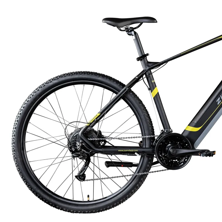 Elektryczny Rower Górski 29 MTB Hydraulika Aluminiowy Wspomaganie 5 Trybów