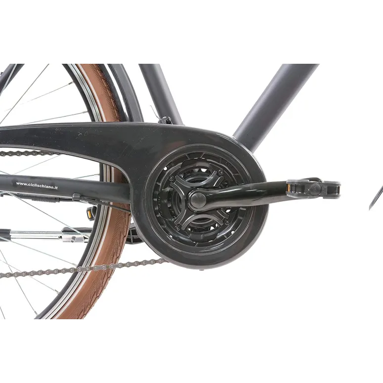 Elektryczny Rower Trekkingowy 28 Męski 250W ALU