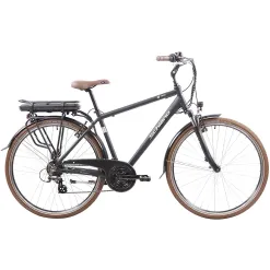 Elektryczny Rower Trekkingowy 28 Męski 250W ALU