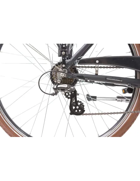 Elektryczny Rower Trekkingowy 28 Męski 250W ALU