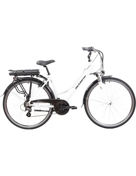 Rower Elektryczny Trekking Damski 28 ALU 250W