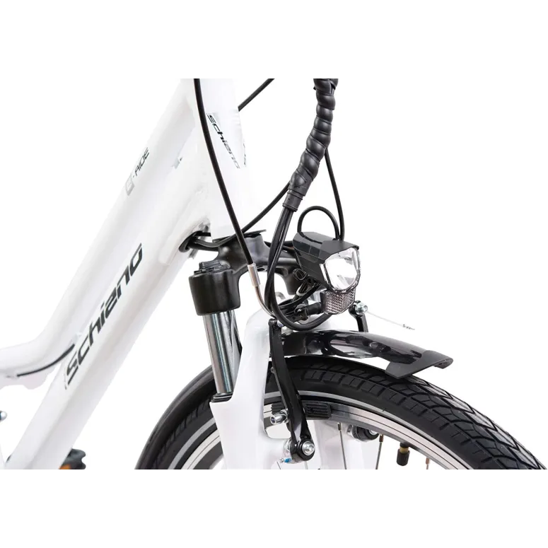 Rower Elektryczny Trekking Damski 28 ALU 250W