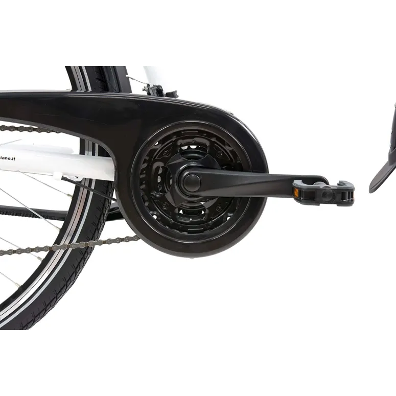 Rower Elektryczny Trekking Damski 28 ALU 250W