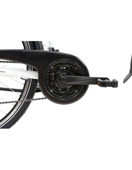 Rower Elektryczny Trekking Damski 28 ALU 250W