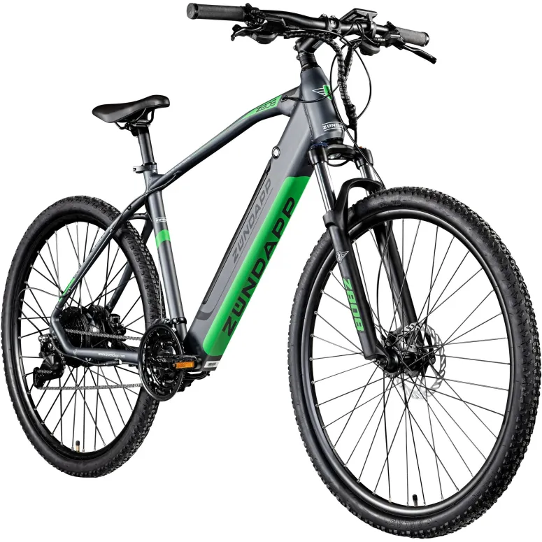 Elektryczny Rower Górski 27,5 Hydraulika 14Ah Aluminium Cyngle MTB 5 Trybów