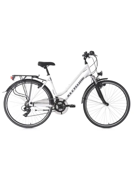 Damski Rower Trekkingowy 28 ALU 21 biegów Stopka