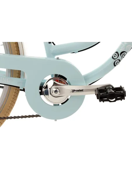 Damski Rower Miejski Retro 28 Damka Bagażnik Błotniki Stopka Oświetlenie