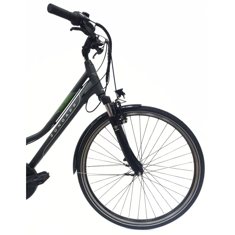 Elektryczny Rower Trekkingowy 28 ALU Bagażnik Wspomaganie 3 Tryby Damski